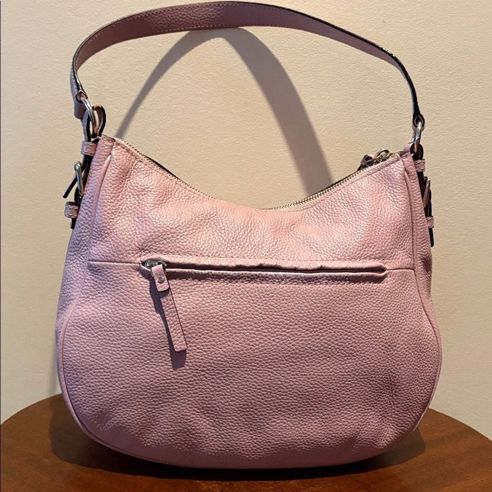 Kate Spade  hobo bag, shoulder bag, pebbled leather  pink   excellent condition